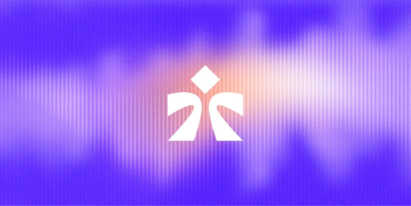 A smooth gradient transitioning from purple to warm orange tones