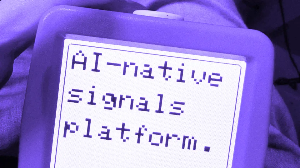 Trayo AI-native signal platform
